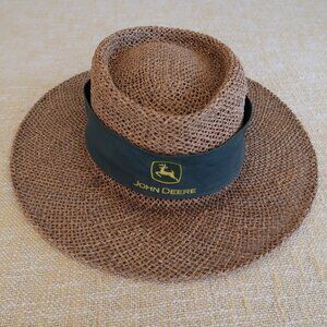 EUC John Deere Banded Straw Hat by Peter Grimm